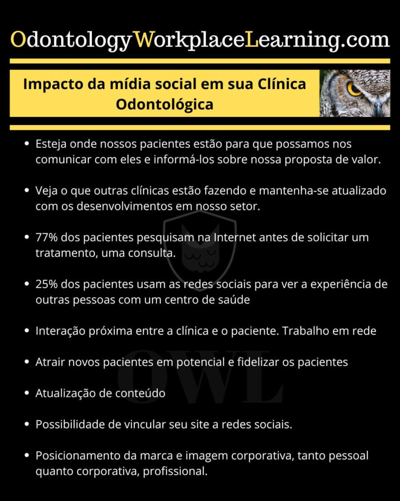 Impacto das redes sociais em sua clínica odontológica
