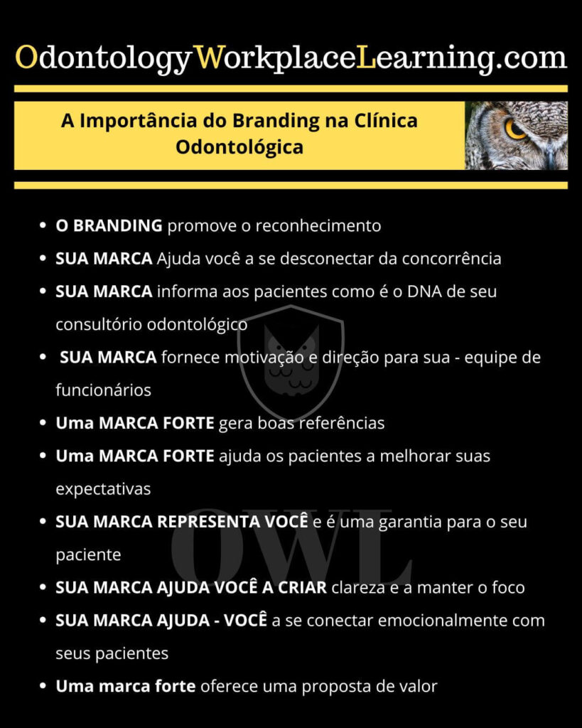 A IMPORTÂNCIA DO BRANDING NA CLÍNICA ODONTOLÓGICA